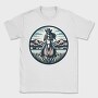 Cowgirl Riding Horse Scenic, Tricou Barbati (Unisex)