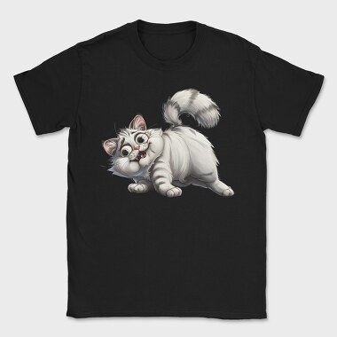 Whiskered Feline Fan, Tricou Barbati (Unisex)