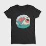 Cat Biting Shark, Tricou Femei