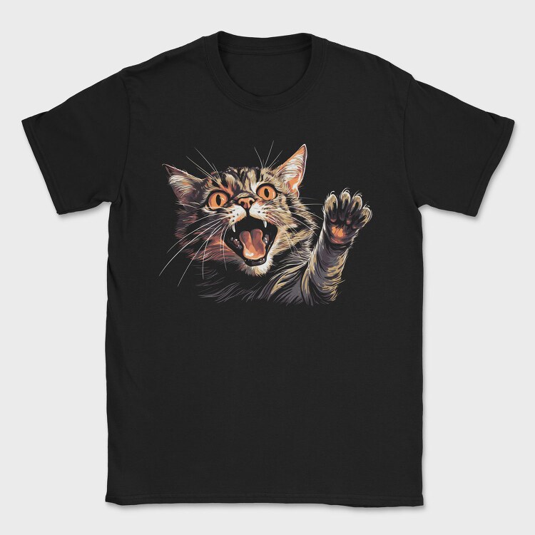 Cat Graphic, Tricou Barbati (Unisex)