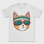 Cat Glasses 2, Tricou Barbati (Unisex)