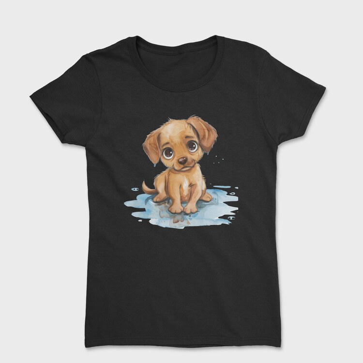 Wet Puppy Face, Tricou Femei