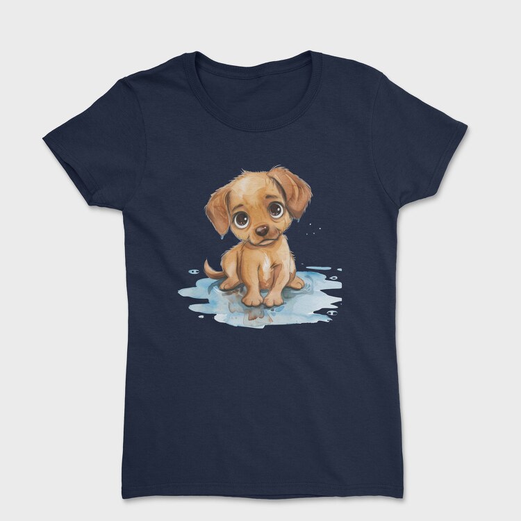 Wet Puppy Face, Tricou Femei