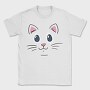 Cat Face, Tricou Barbati (Unisex)