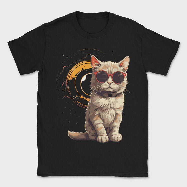 Cat Eclipse, Tricou Barbati (Unisex)