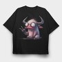 Yak Glasses Idea, Tricou Oversize Barbati (Unisex)