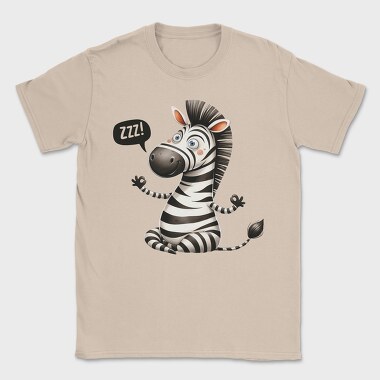 Zebra Sleeping, Tricou Barbati (Unisex)