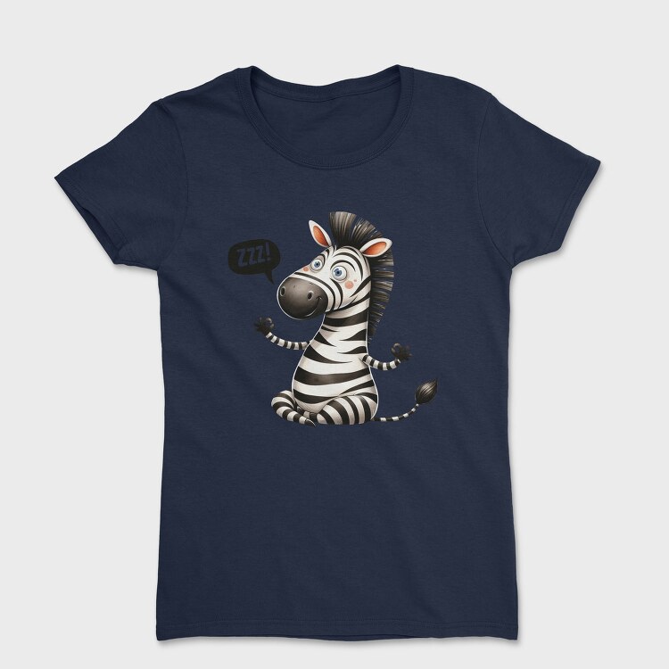 Zebra Sleeping, Tricou Femei