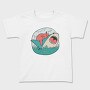 Cat Biting Shark, Tricou Copii