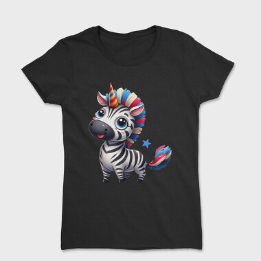 Zebra Horns Smile, Tricou Femei