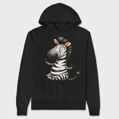 Zebra Sleeping, Hanorac Oversize Barbati (Unisex)