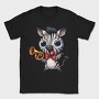 Zebra Trumpet Smile, Tricou Barbati (Unisex)
