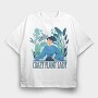 Crazy Plant Lady, Tricou Oversize Barbati (Unisex)