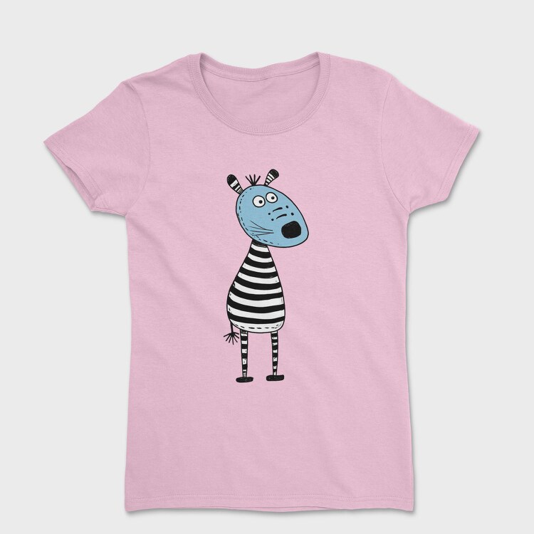 Zebra Stripe Animal, Tricou Femei