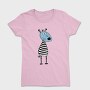 Zebra Stripe Animal, Tricou Femei