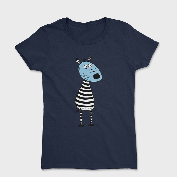 Zebra Stripe Animal, Tricou Femei