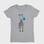 Zebra Stripe Animal, Tricou Femei