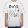 Carp Catch Me if You Can, Tricou Oversize Barbati (Unisex)