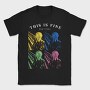 Creature Pop Art Painting Tote Scream, Tricou Barbati (Unisex)