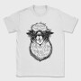 Creepy Alpaca, Tricou Barbati (Unisex)