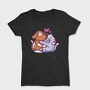 Cat and Dog Hugging, Tricou Femei