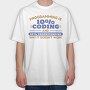 Programming Coding Quote Programming Is, Tricou Oversize Barbati (Unisex)