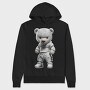 Athlete Teddy Bear, Hanorac Oversize Barbati (Unisex)
