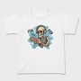 Creepy Skeleton Playing Videogames, Tricou Copii