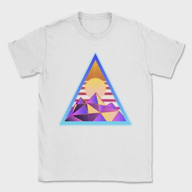 Psychedelics Triangle 004, Tricou Barbati (Unisex)