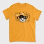 Pumpkin Cat Halloween Illustration 2, Tricou Barbati (Unisex)