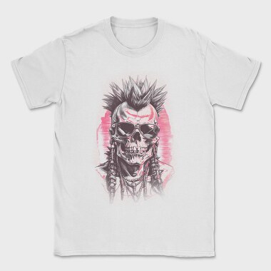 Punk Skull With Sunglasses, Tricou Barbati (Unisex)