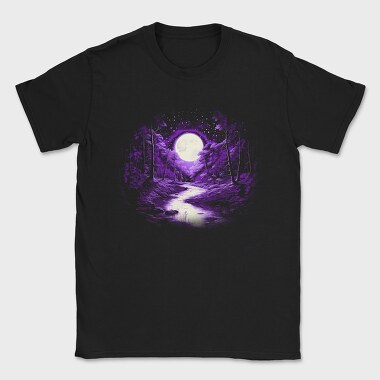 Purple River, Tricou Barbati (Unisex)