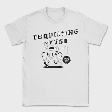 Quitting Job Coffee, Tricou Barbati (Unisex)