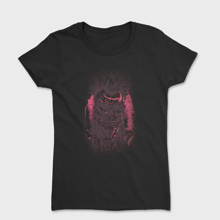 Punk Skull With Sunglasses, Tricou Femei
