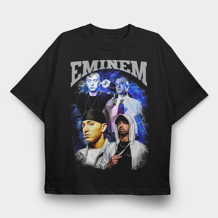 Eminem, Tricou Oversize Barbati (Unisex)