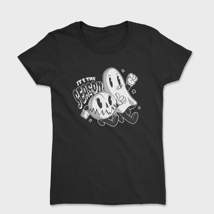 Cartoon Halloween Season, Tricou Femei