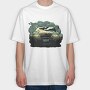 Car Shadow, Tricou Oversize Barbati (Unisex)