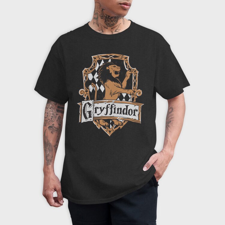 Gryffindor Harry Potter, Tricou Barbati (Unisex)