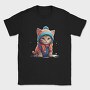 Cat Beanie Cap, Tricou Barbati (Unisex)