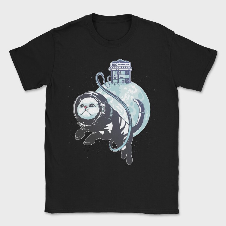 Cat Astronaut Bodega, Tricou Barbati (Unisex)