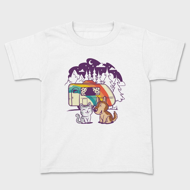 Cat and Dog Caravan, Tricou Copii