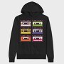 Cassettes, Hanorac Oversize Barbati (Unisex)