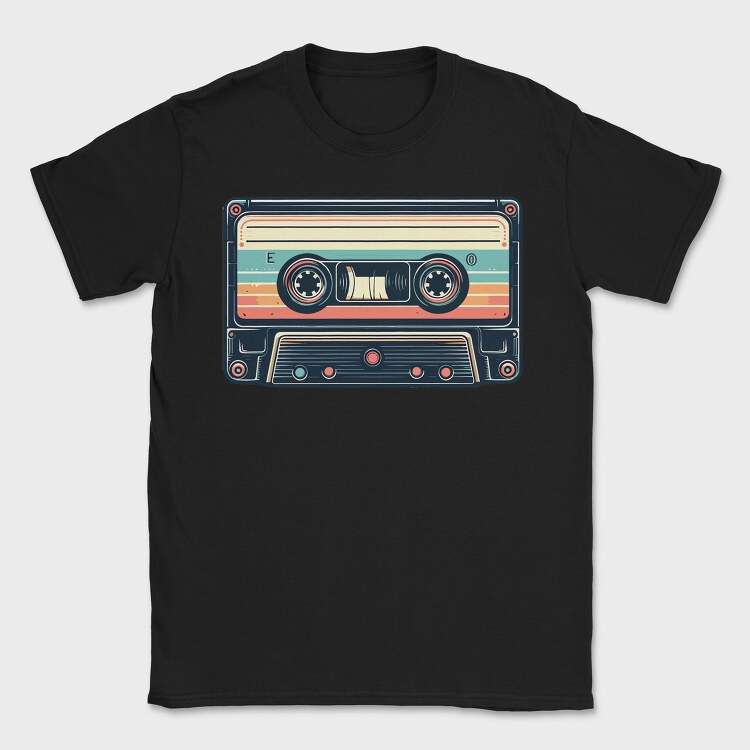 Cassete Vintage, Tricou Barbati (Unisex)