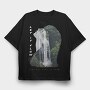 Cascade Woman, Tricou Oversize Barbati (Unisex)
