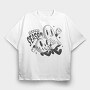 Cartoon Halloween Season, Tricou Oversize Barbati (Unisex)