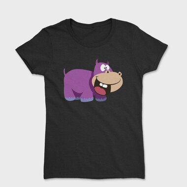 Purple Hippo Grin, Tricou Femei
