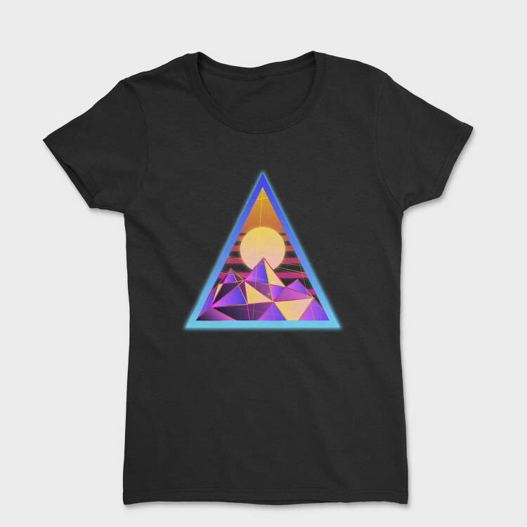 Psychedelics Triangle 004, Tricou Femei