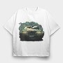 Car Shadow, Tricou Oversize Barbati (Unisex)
