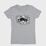 Pumpkin Cat Halloween Illustration 2, Tricou Femei