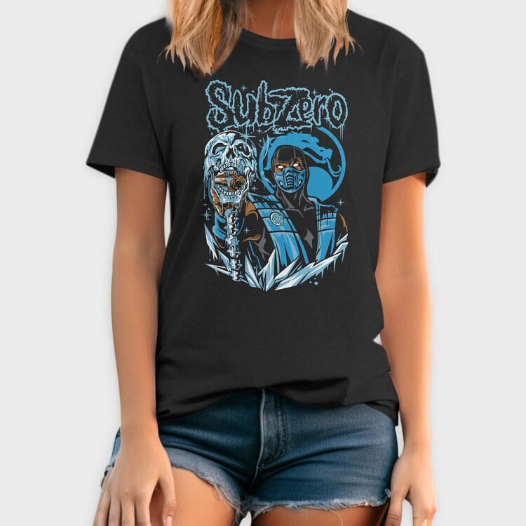 Subzero Mortal Kombat, Tricou Barbati (Unisex)